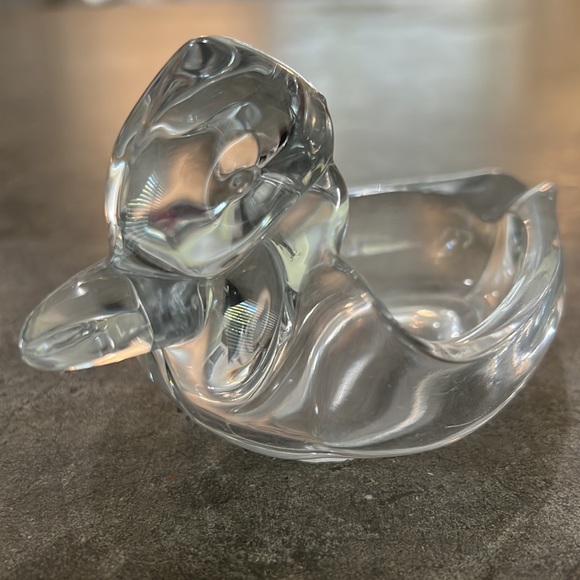 Vintage glass duck ashtray - Picture 5 of 7